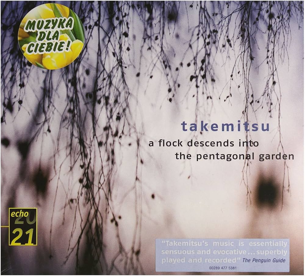 Penomeco Garden アルバム　CD A Flock Desends into the Pentagonal Garden: Takemitsu, Toru, Seiji
